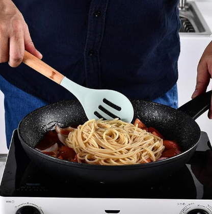 Set de Utensilios 19 Piezas con Soporte