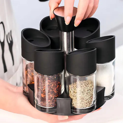 Especiero 2 Niveles Set 12 Envases